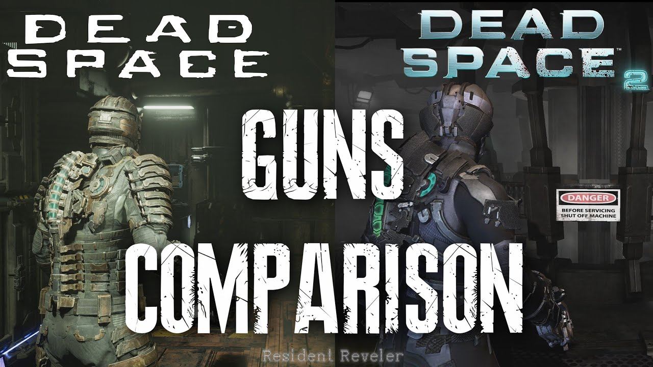 Dead Space (2023) vs Dead Space 2 (2011) - Guns Comparison. смотреть онлайн
