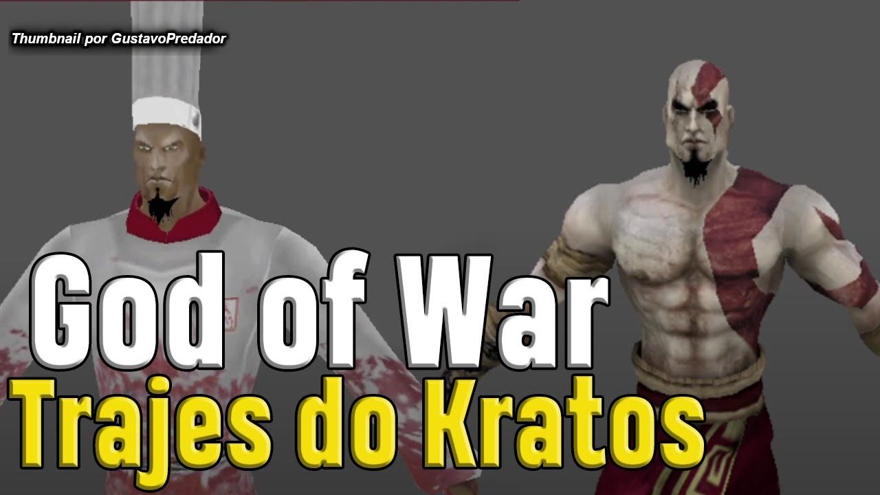 God of War PS2 Todos os modelos 3D / Trajes do Kratos смотреть онлайн