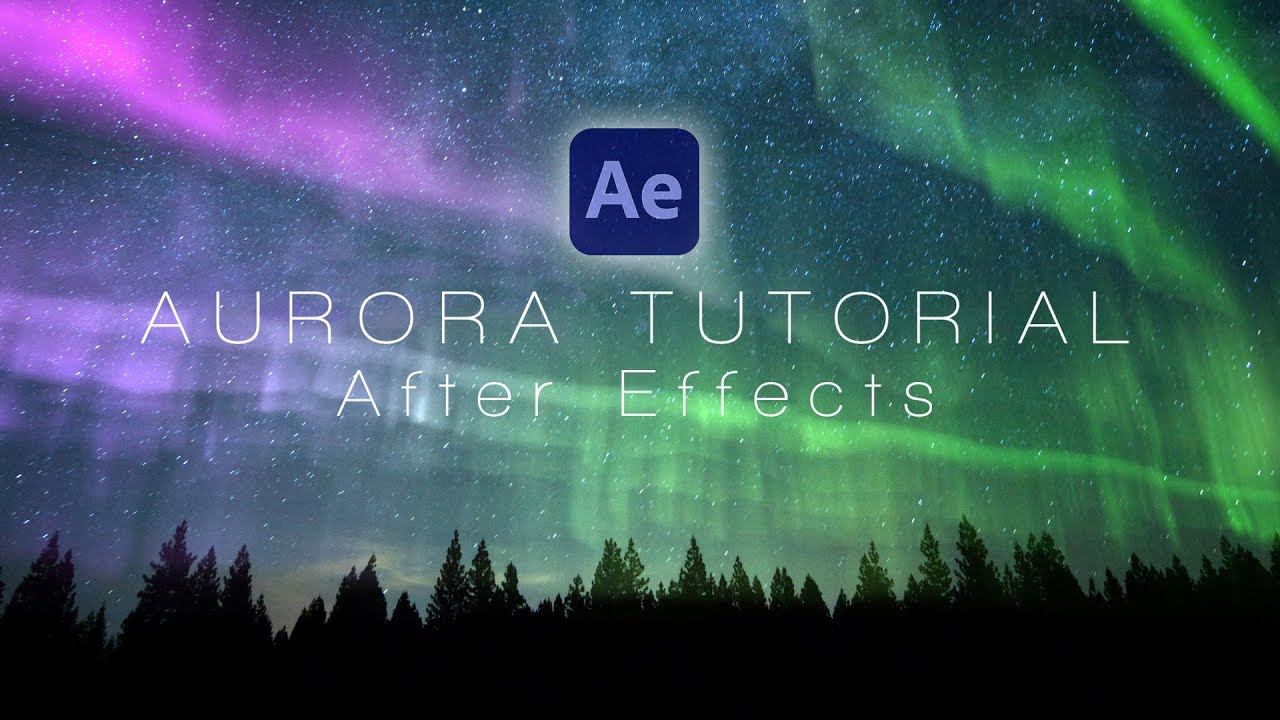 Aurora (Northern Lights) - After Effects Tutorial смотреть онлайн
