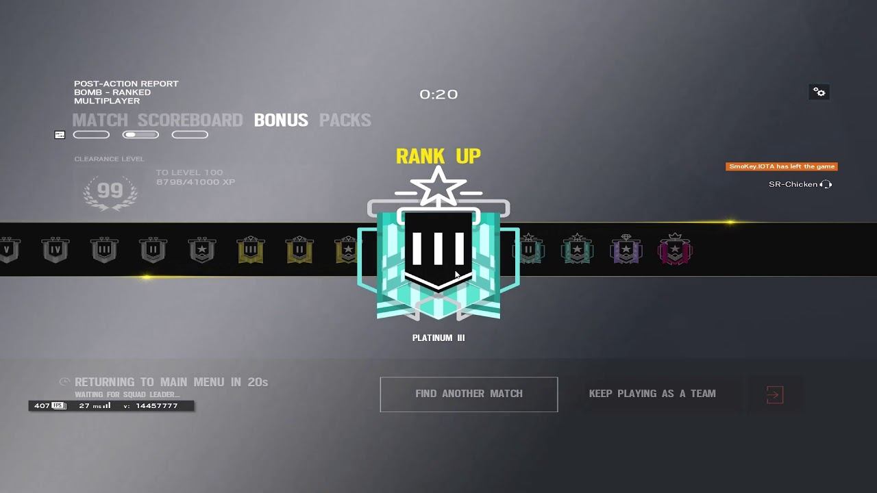 Rainbow Six Siege Steel Wave Ranked Placements - PC смотреть онлайн