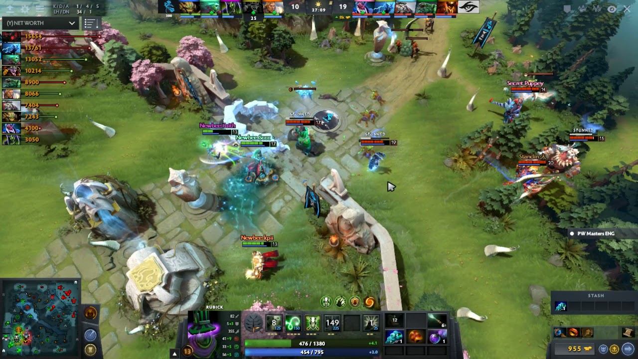 Newbee VS Team Secret Dota 2 Perfect World Masters Highlights смотреть онлайн