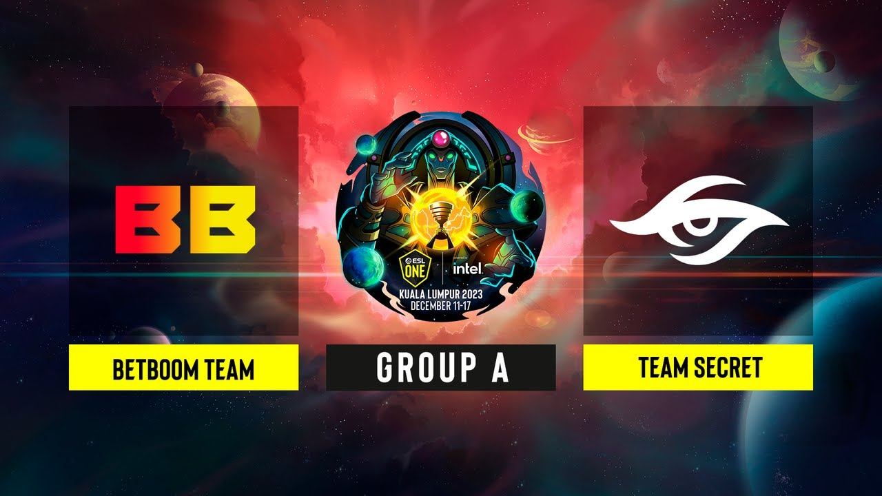 Dota2 - BetBoom Team vs Team Secret - Game 1 - ESL One Kuala Lumpur 2023 - Group A смотреть онлайн