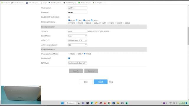 HUAWEI DG8245V من adsl INWI الى adsl IAM смотреть онлайн
