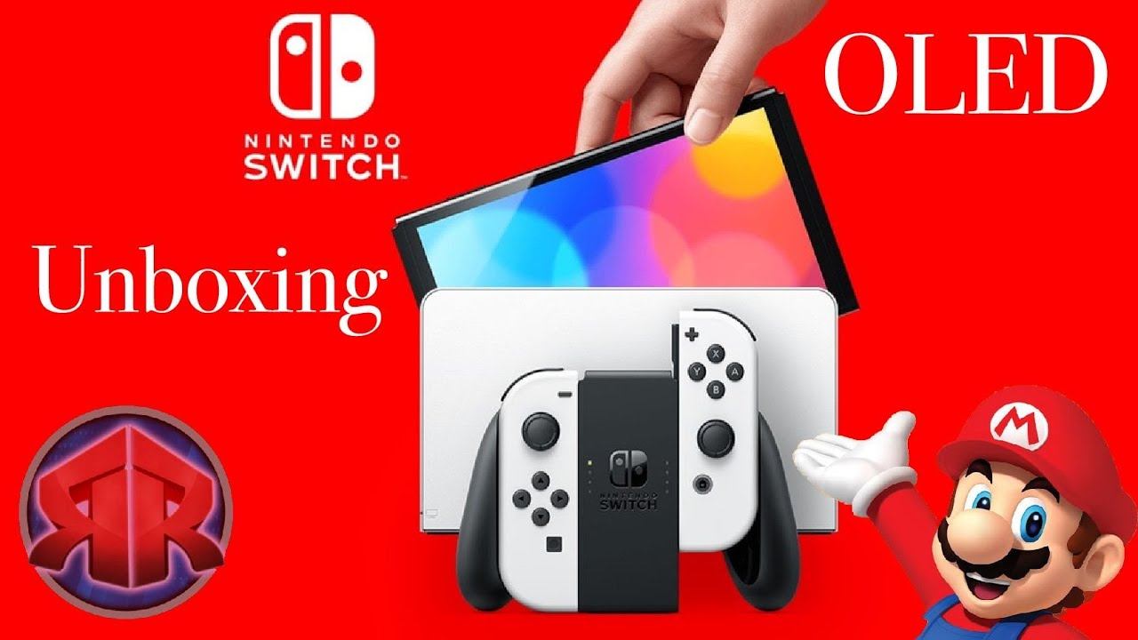 NINTENDO SWITCH OLED UNBOXING!! смотреть онлайн