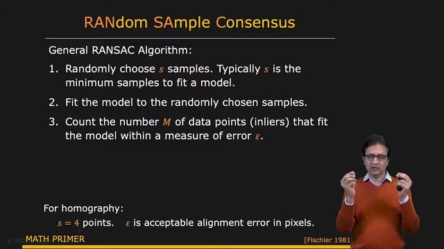 58 - Image Stitching - Dealing with Outliers： RANSAC смотреть онлайн