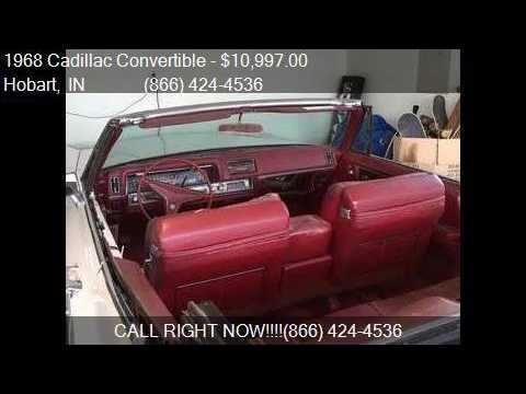 1968 Cadillac Convertible for sale in Hobart, IN 46342 at H смотреть онлайн