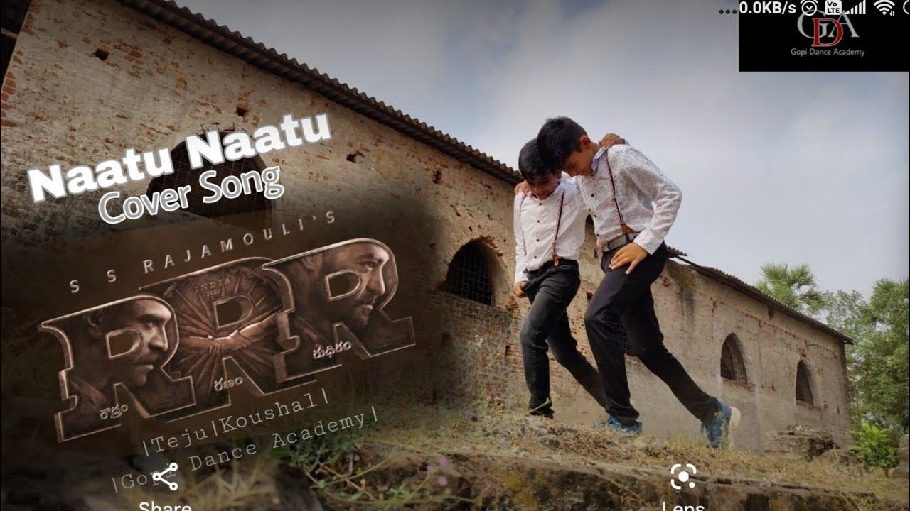 RRR Movie |Naatu Naatu Cover Song|NTR|RamaCharan|Rajmouli|GDA|Teju|Koushal|Srikakulam|