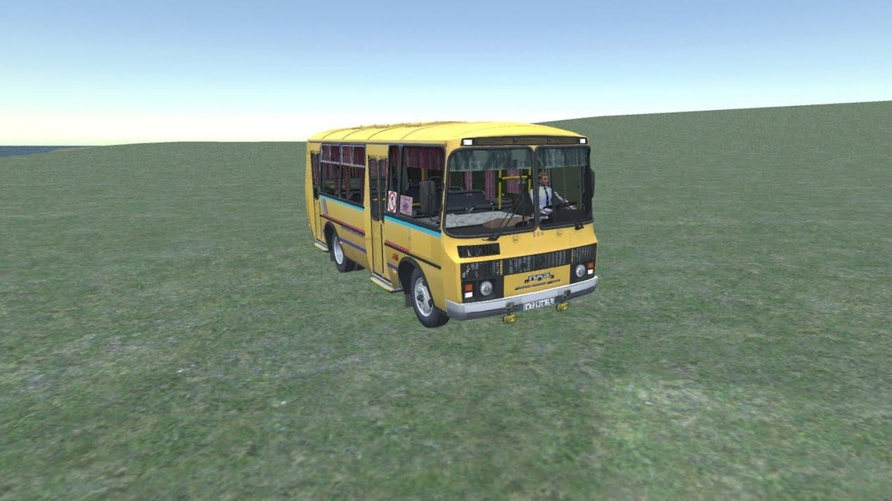 Proton Bus Simulator ПАЗ 32054 карта Motor Depot