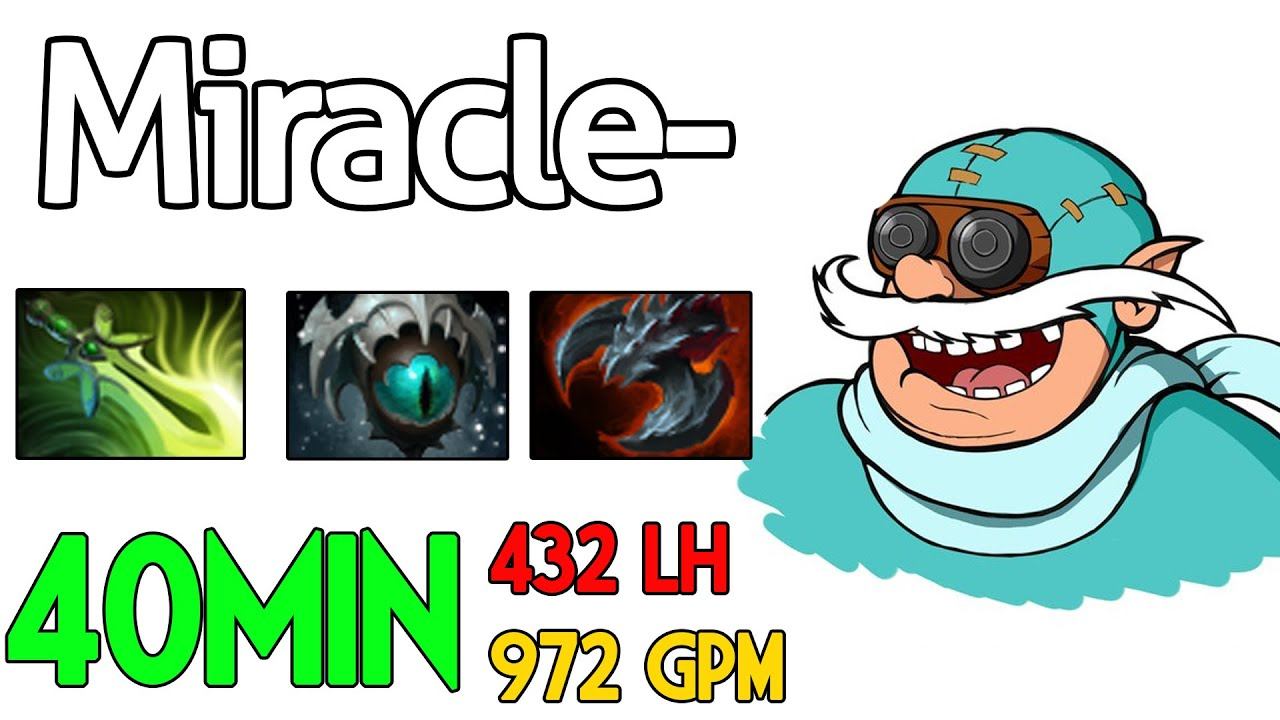 Miracle- Dota 2 : Gyrocopter Vol.3 - [Carry] 40min - 432LH - 972 GPM смотреть онлайн