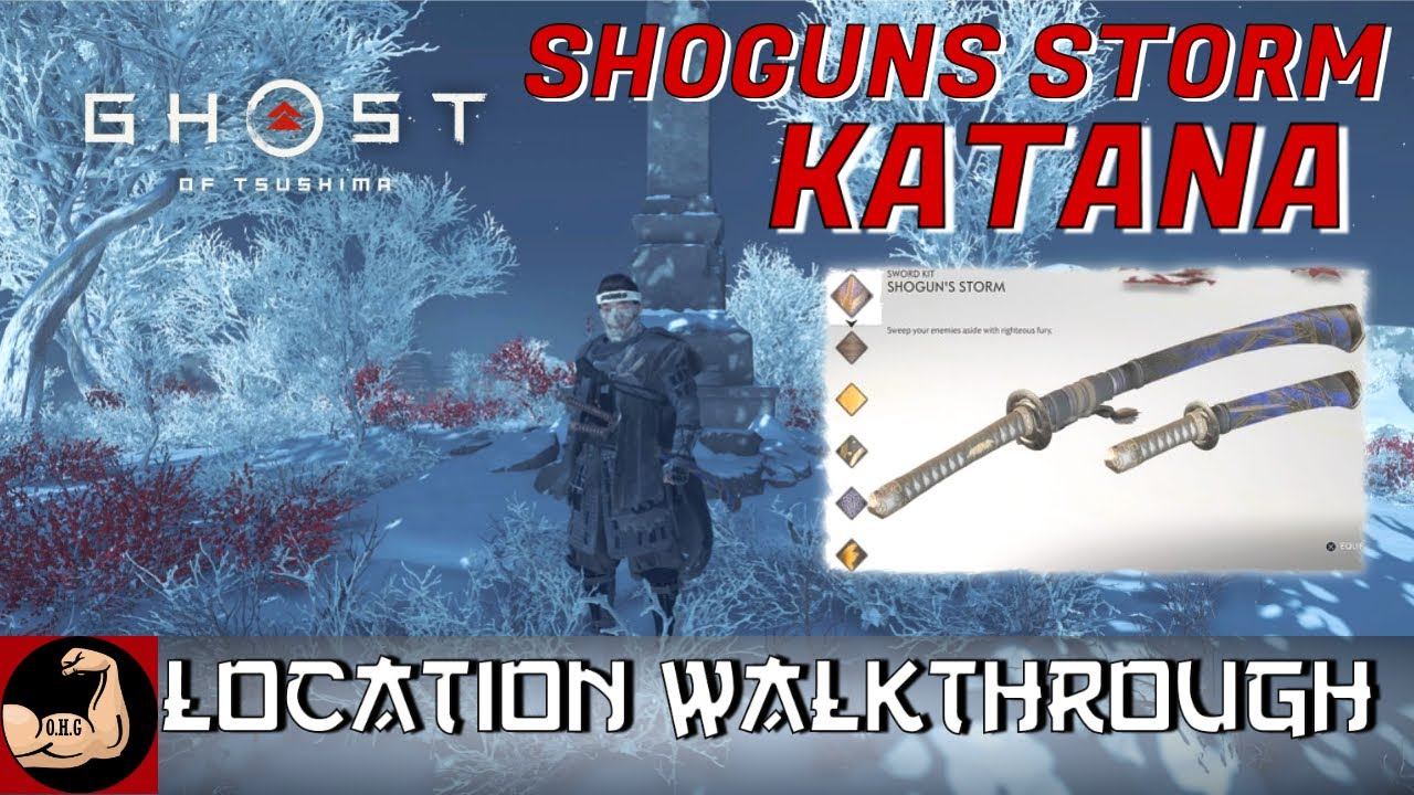 Shoguns Storm Katana - Location Walkthrough | Hidden Katana | Ghost Of Tsushima | OHG Guides смотреть онлайн