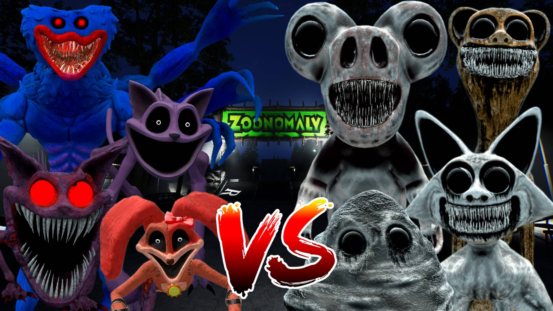 КТО СИЛЬНЕЕ POPPY PLAYTIME 3 ИЛИ ZOONOMALY??? смотреть онлайн