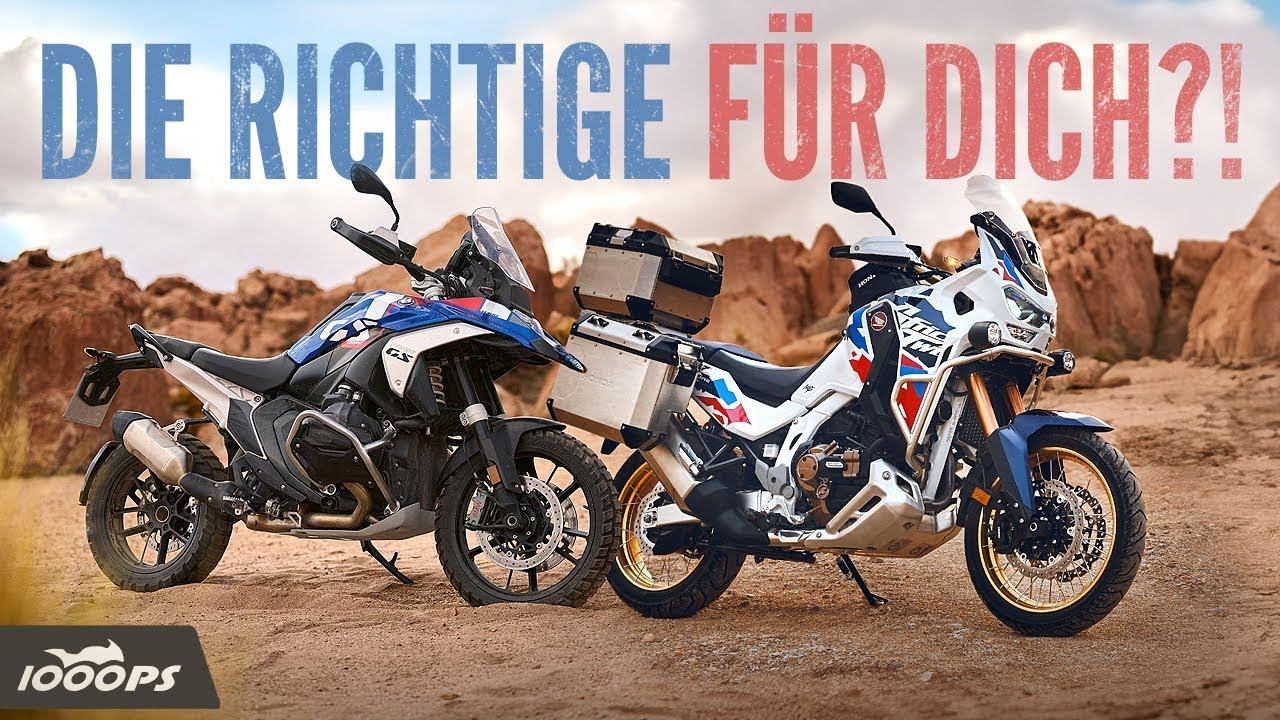 Welches Flaggschiff bietet mehr fürs Geld? BMW R 1300 GS vs. Africa Twin Adventure Sports Test 2024 смотреть онлайн
