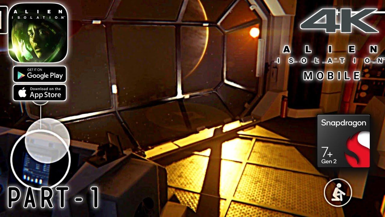 Alien Isolation Mobile - FULL WALKTHROUGH - Android/IOS 4K Gameplay Part-1 смотреть онлайн