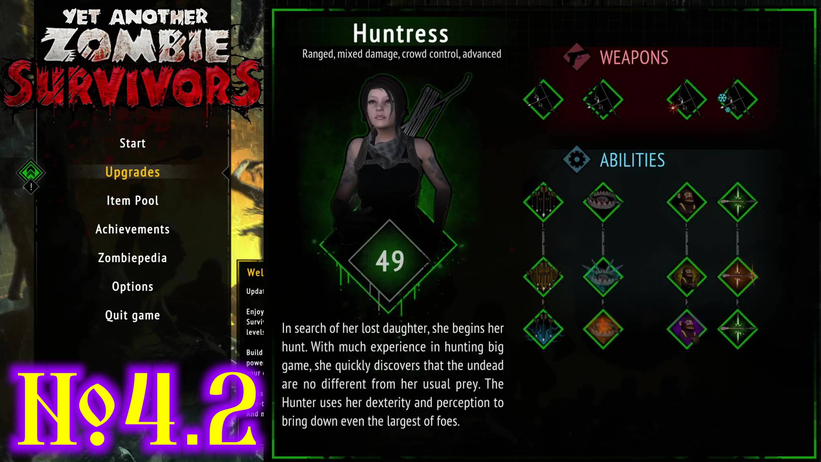 Yet Another Zombie Survivors №4.2 Huntress смотреть онлайн