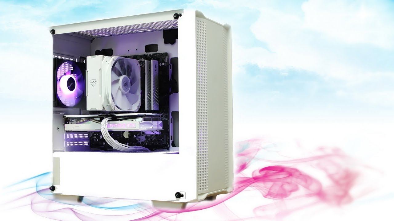 Снова R5 5600 + RTX 4060, только белый смотреть онлайн