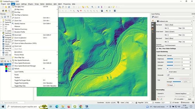 QGIS Panels settings смотреть онлайн