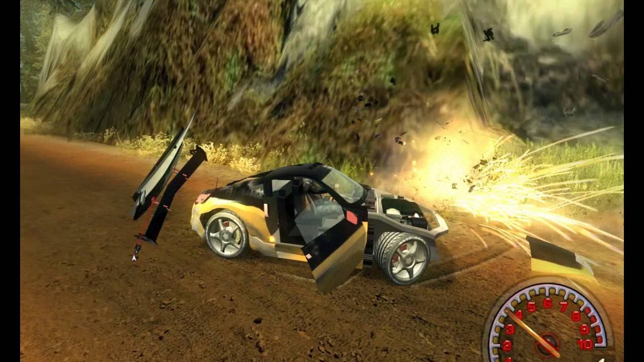 Обзор крутой FlatOut 2 - Most Wanted.