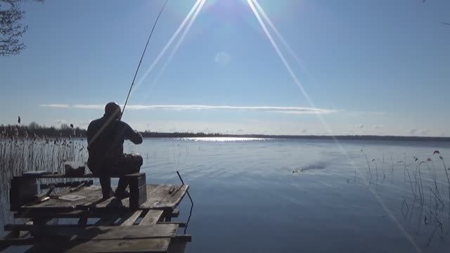 Фидерярий на диком озере- открытие сезона