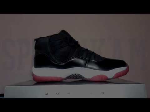 Баскетбольные кроссовки Jordan 11 Retro "Bred" 378037-010 смотреть онлайн