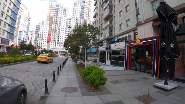 LOCKDOWN IN ISTANBUL CITY TOUR 4K |ESENYURT ISTANBUL walking tour|4K 60FPS|Turkey 4k tour смотреть онлайн