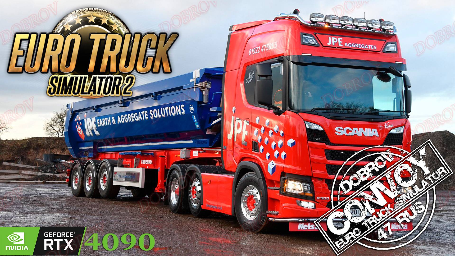 Euro Truck Simulator 2: 1.53 Update Release смотреть онлайн