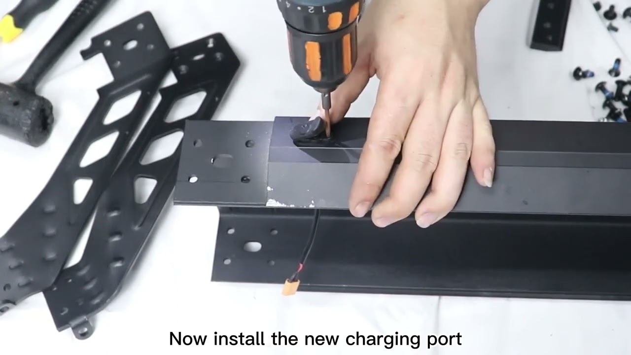 Kukirin G2pro Replacement Charging Interface Tutorial（Kukirin G2pro更换充电接口教程）