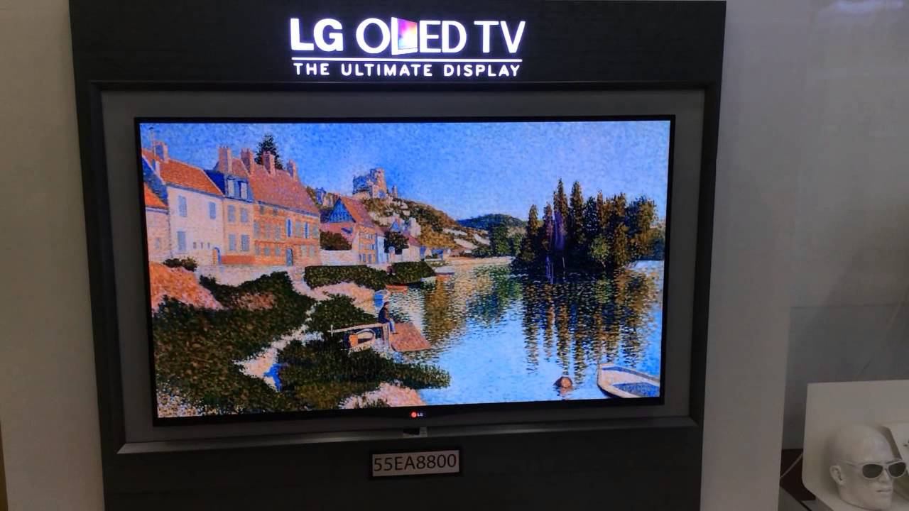 LG 55 inch 3D OLED TV 55EA8800 смотреть онлайн
