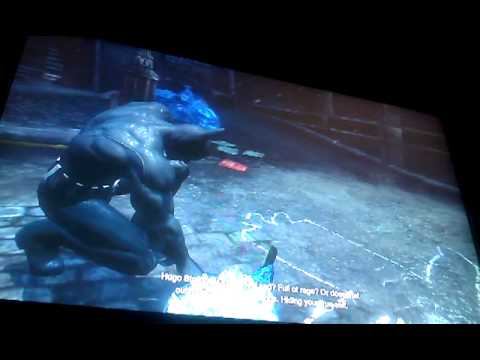 Batman Arkham City Gameplay. Batman Beyond Skin and Bruce's parents' shooting location. смотреть онлайн