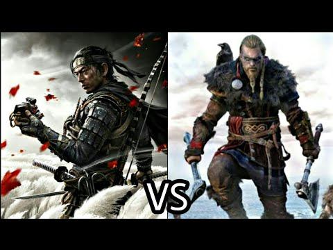 GHOST OF TSUSHIMA VS ASSASSIN'S CREED VALHALLA - DETAILED GAMEPLAY COMPARISON(HD) смотреть онлайн