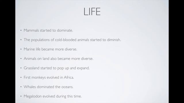 Oral Presentation 3 Oligocene Epoch смотреть онлайн