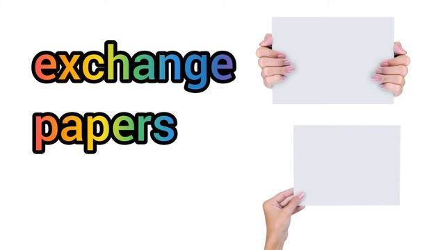 How to Pronounce Exchange papers in American English смотреть онлайн