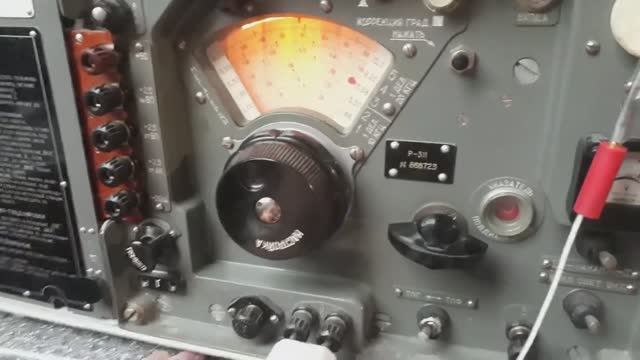 Ламповый Военный радиоприемник Р-311 смотреть онлайн