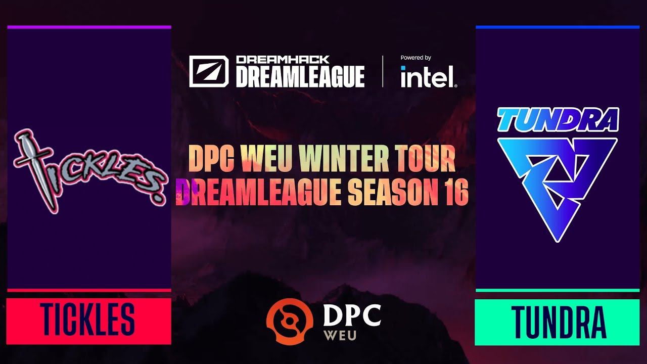 Dota2 - Team Tickles vs Tundra Esports - Game 1 - DPC WEU Winter Tour - DreamLeague Season 16 смотреть онлайн