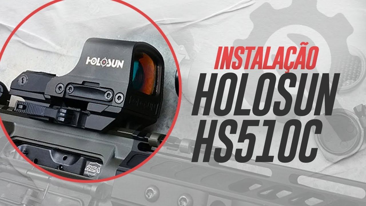 Red dot Holosun HS510C - como fazer a instalação смотреть онлайн