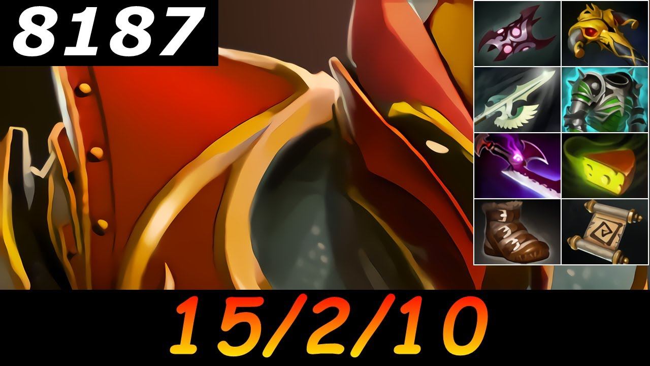 Dota 2 Dragon Knight 8187 MMR 15/2/10 (Kills/Deaths/Assists) Ranked Full Gameplay смотреть онлайн