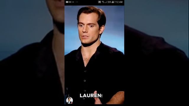 Henry Cavill -This gif will never get old 🤭 смотреть онлайн