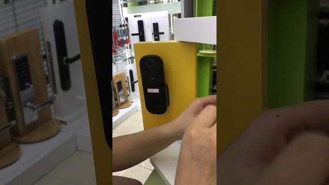 TTLock Wifi smart fingerprint rim lock-OSPON OS130FB смотреть онлайн
