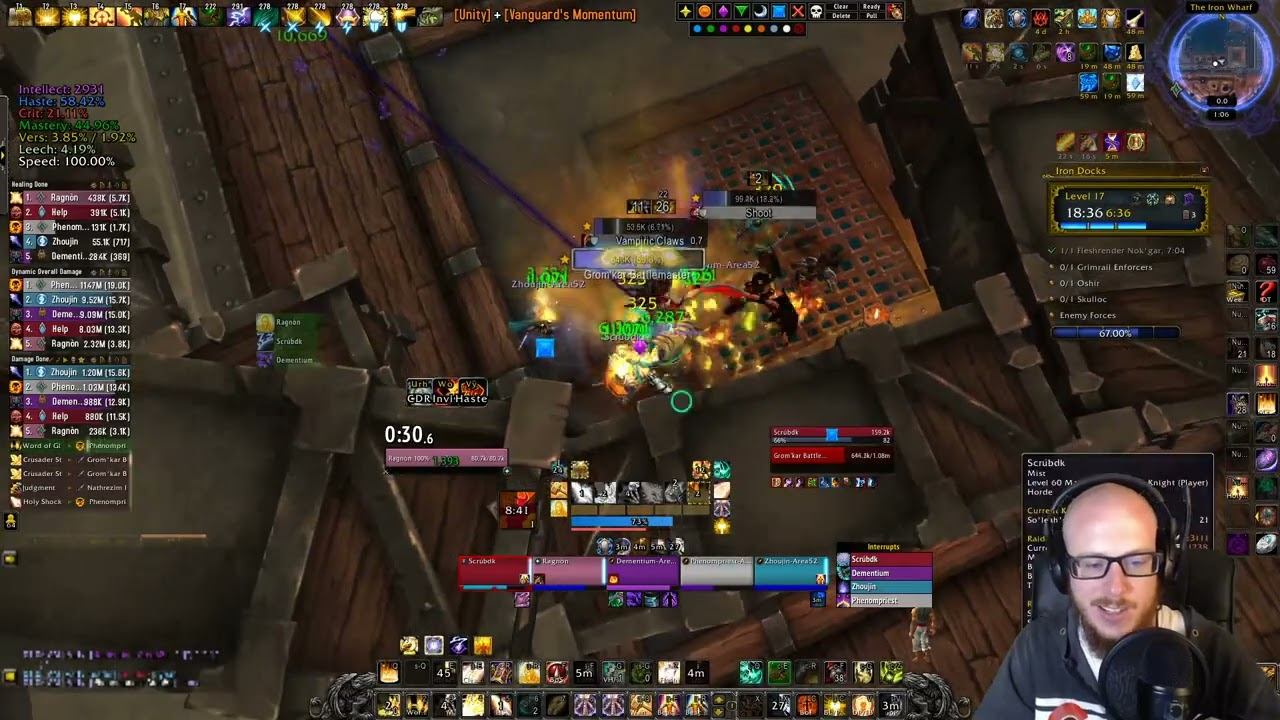 Holy Paladin +17 Iron Docks (Tyrannical, Inspiring, Quaking, Shrouded) смотреть онлайн