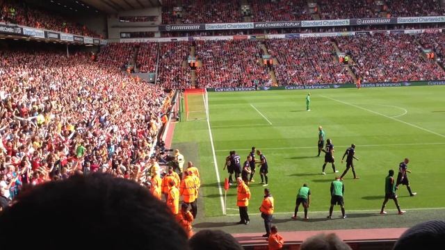 Liverpool Arsenal 0:2 Goal Celebration Santi Cazorla смотреть онлайн