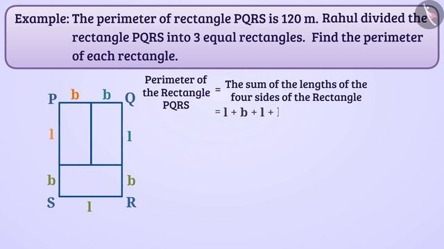 Perimeter of adjoint figures | Part 2/3 | English | Class 7 смотреть онлайн