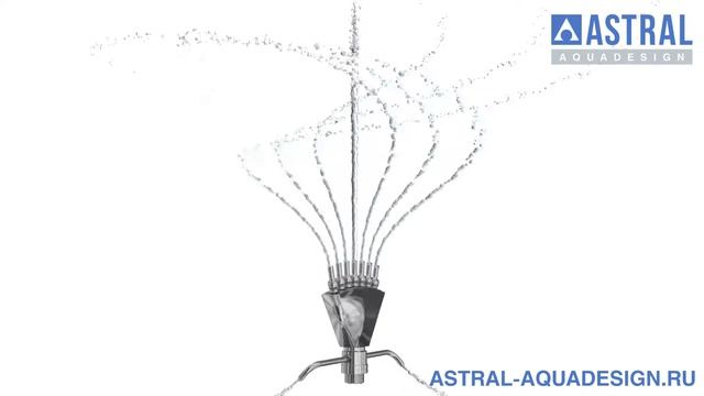 Механизм вращения фонтанных насадок Astral Rotary 1½ смотреть онлайн