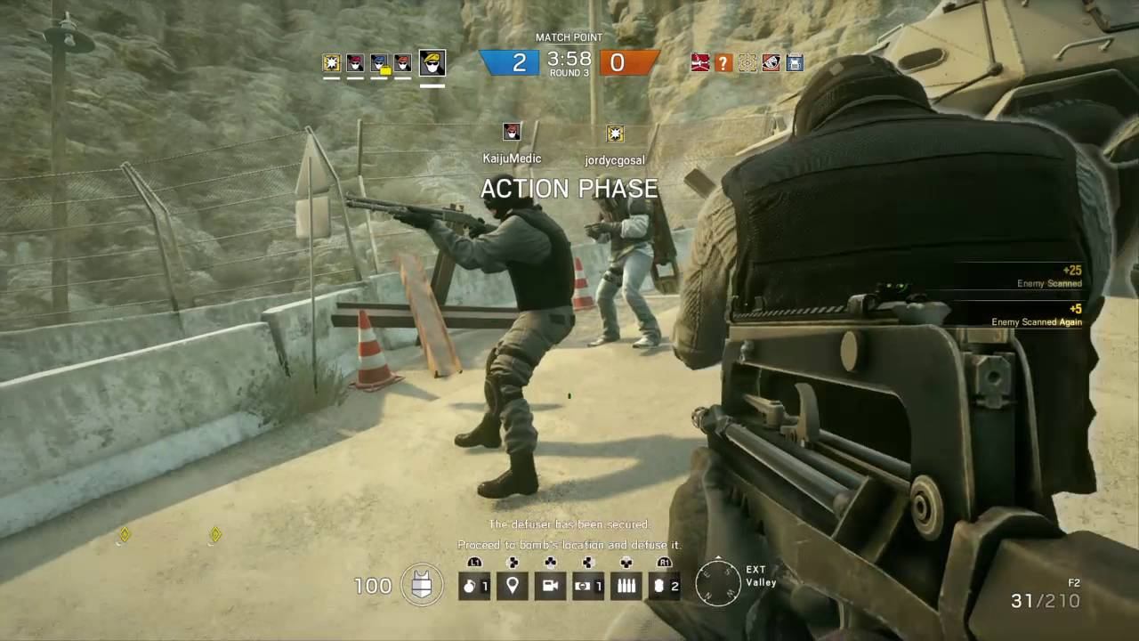 Tom Clancy's Rainbow Six® Siege Zypher's 360 nade fail. смотреть онлайн