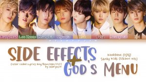 Stray Kids «Side Effects + God's Menu» Lyrics || Color Coded Lyrics