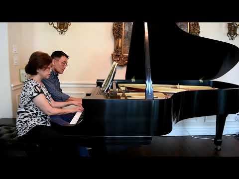 Neapolitan Song by Rimsky Korsakov (4 hands) смотреть онлайн