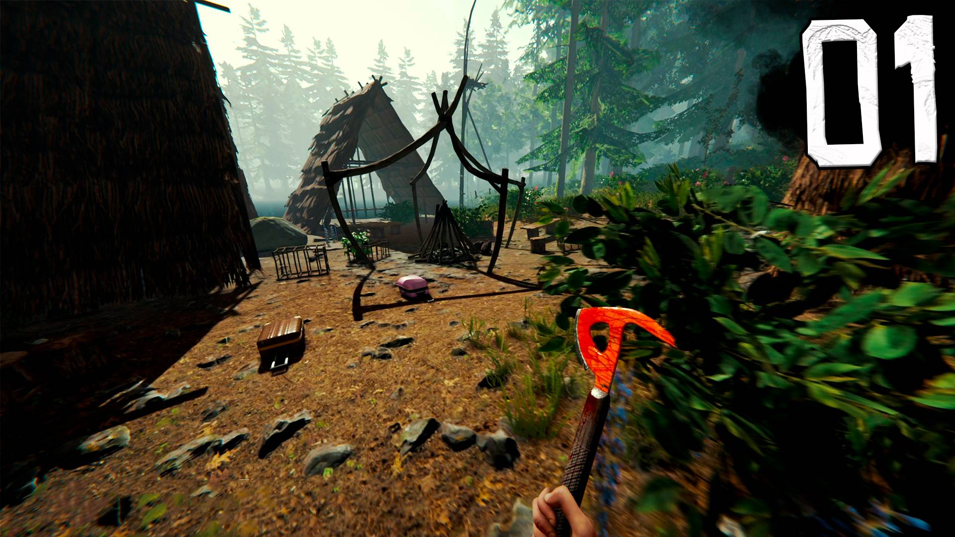 ПЕРВЫЙ РАЗ В ЭТОМ ЛЕСУ ► The Forest #1 смотреть онлайн