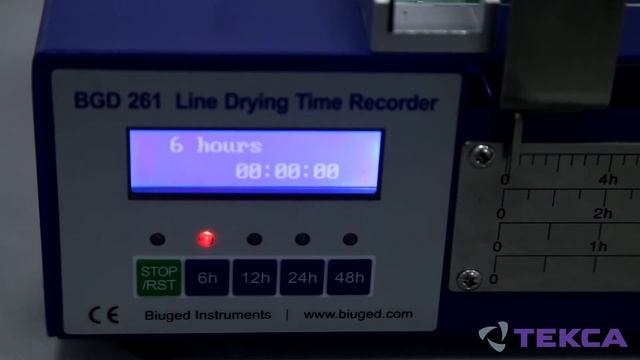 Регистратор времени высыхания линии BGD 261 смотреть онлайн