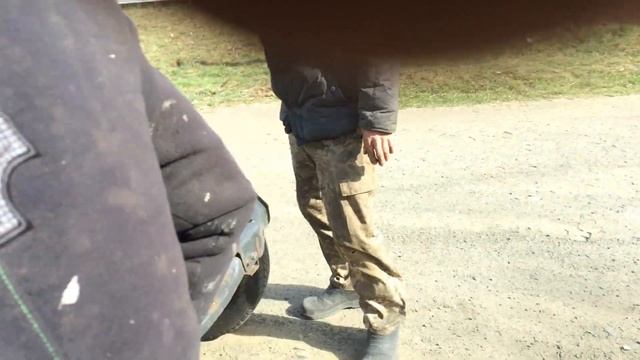 Пробный выезд самодельного трактора смотреть онлайн