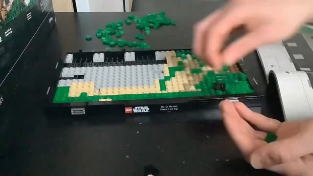 Lego Star Wars 75330 Jedi Training on Dagobah Speed Build смотреть онлайн