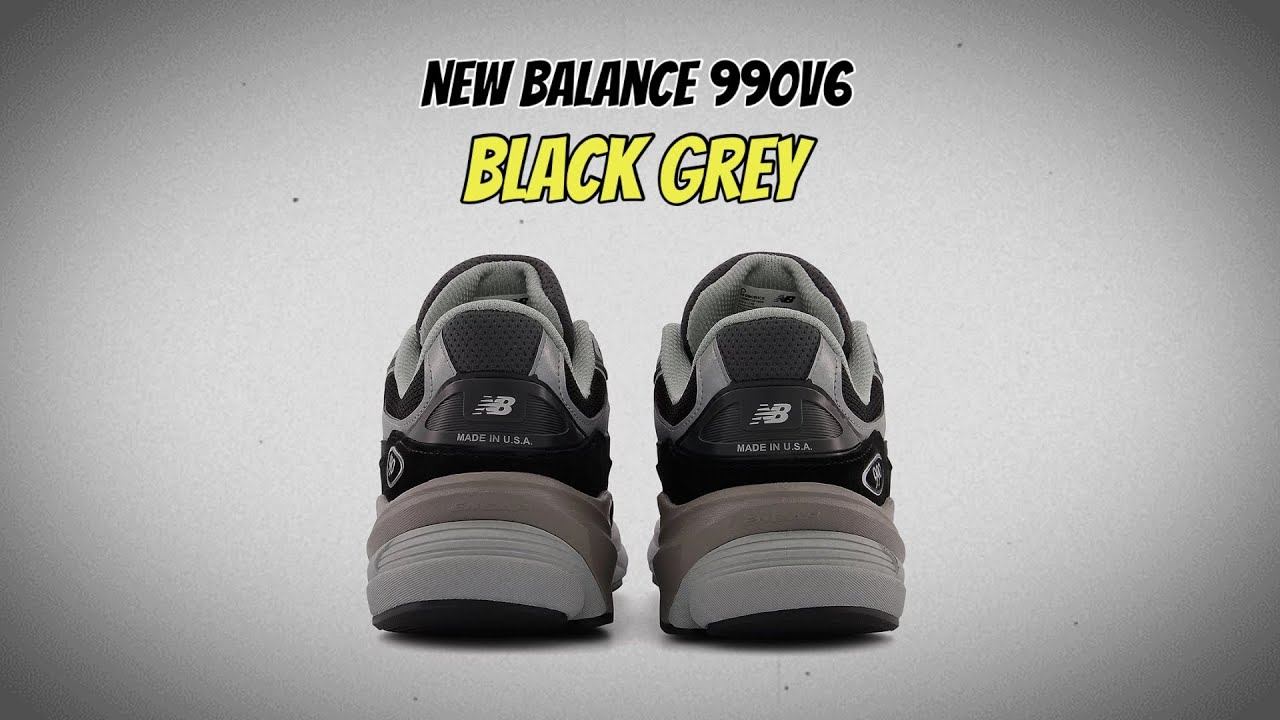 New Balance 990v6 Black Grey