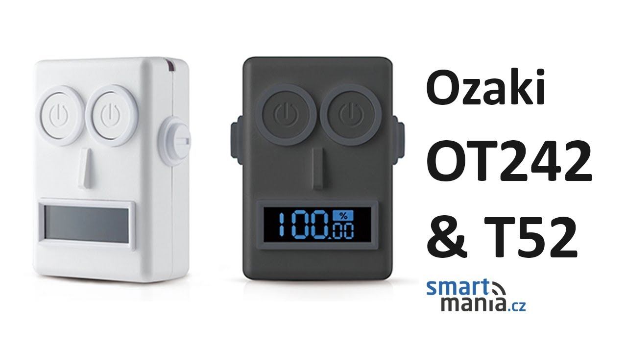 Ozaki OT 242 & T52: Externí akumulátory s neotřelým designem a vysokou cenou смотреть онлайн